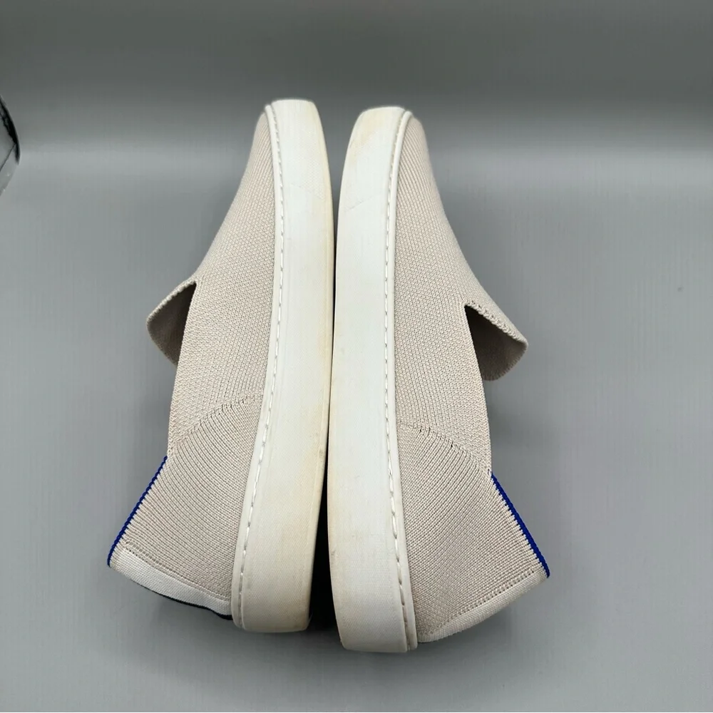 Rothy's Women Size 8 The Original Sand Round Toe Casual Slip On Sneaker